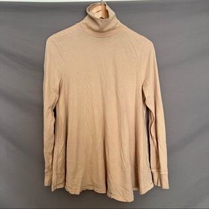 The GREAT.  Tan/Beige Turtleneck size 1 (S-XL)